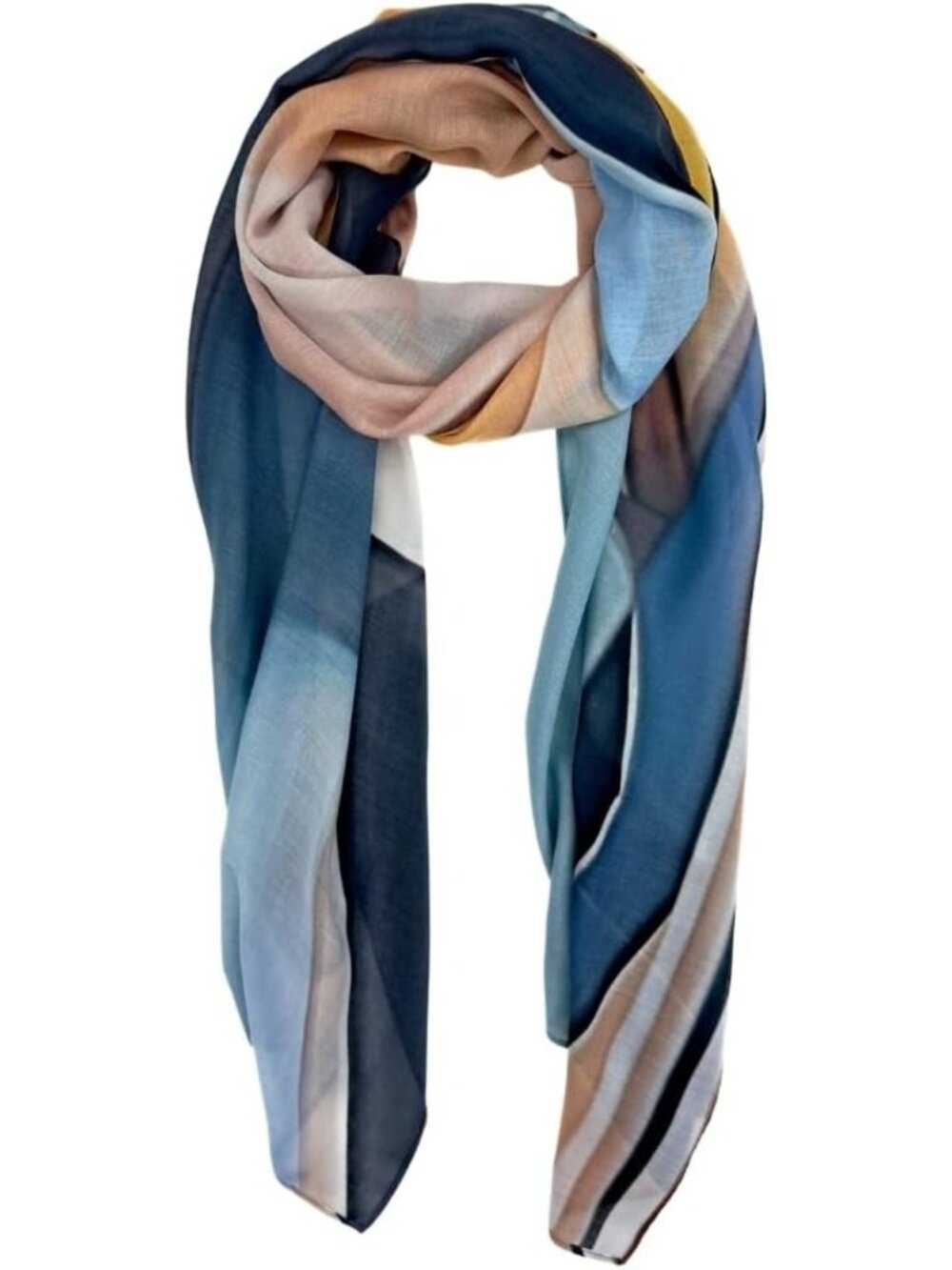 Eco-Friendly Soft Art Scarf | Stylish & Versatile Accessory for All Seasons
